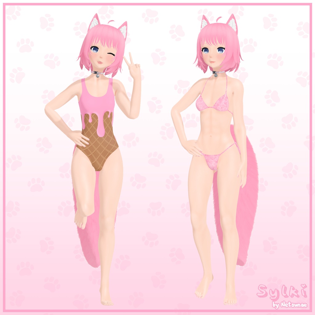 Original 3D Model "Sylki"