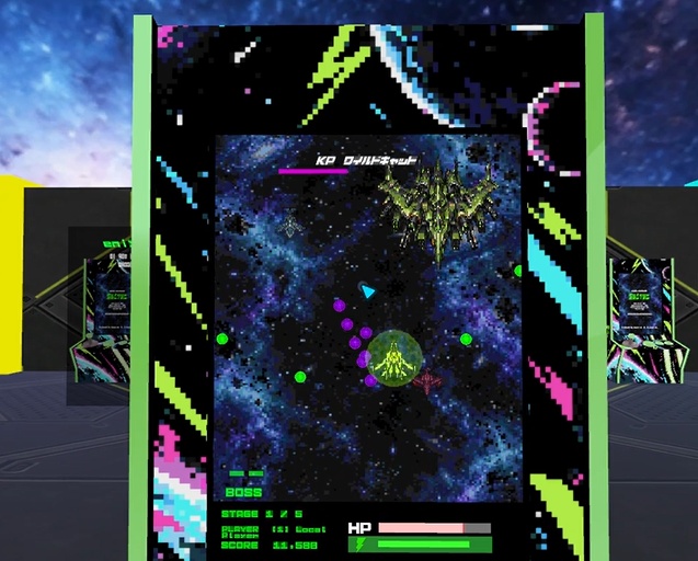 10/10まで50%off【VRChat向け】アーケード風シューティングゲーム~フルガーストライクFulgurStrike~