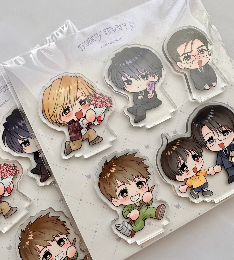 俺の下であがけ」アクスタ6人セット - marymerry - BOOTH