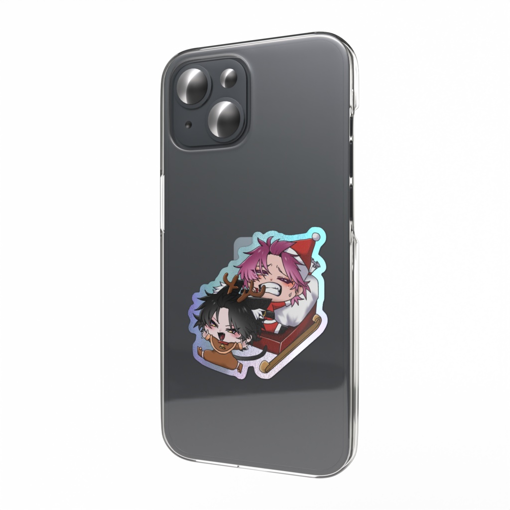 【ヤムさく】クリスマススマホステッカー🎄