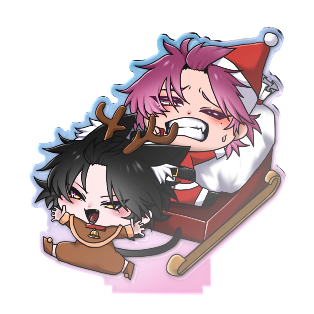 【ヤムさく】クリスマスオーロラアクスタ🎅