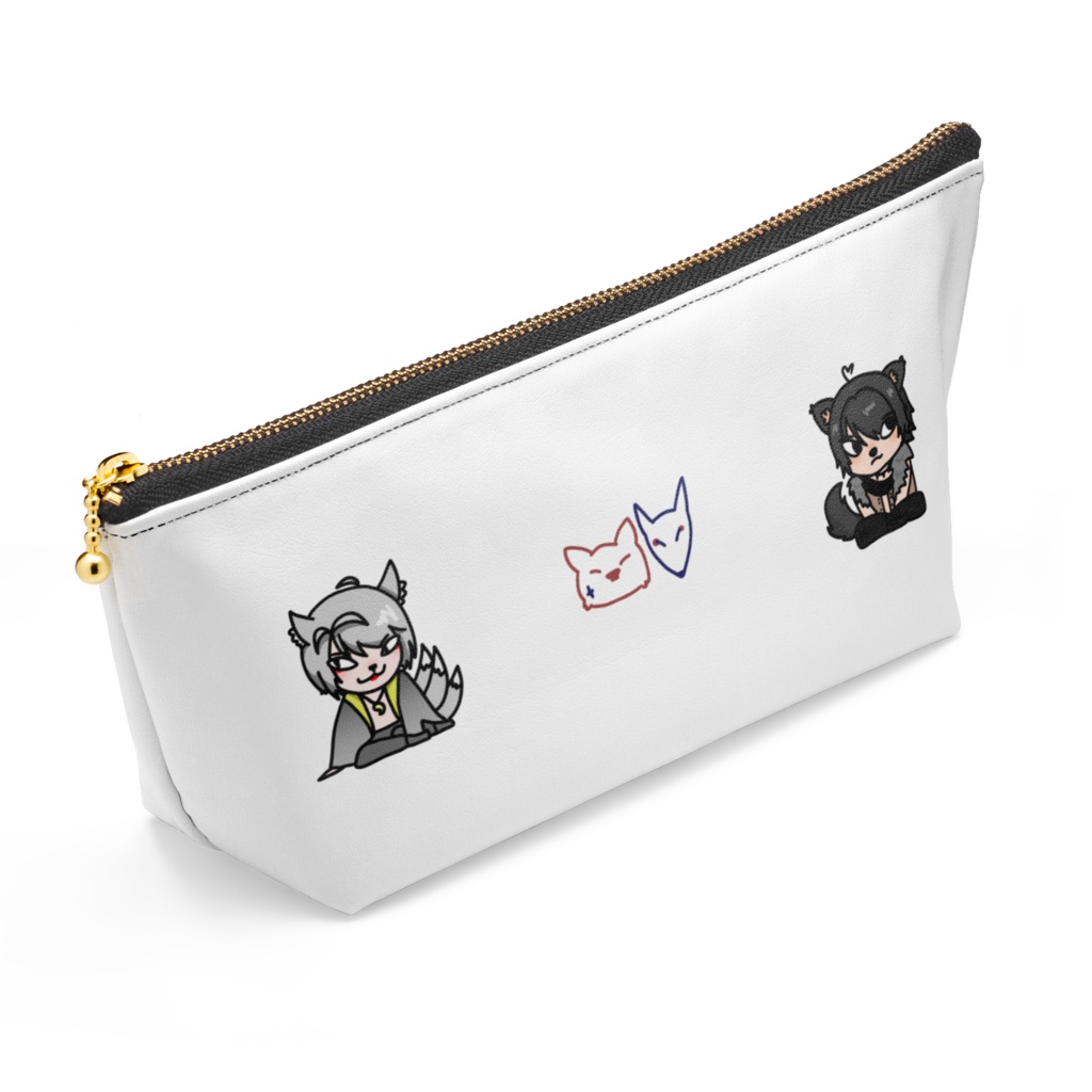 【はるひと】ポーチ🦊🐺