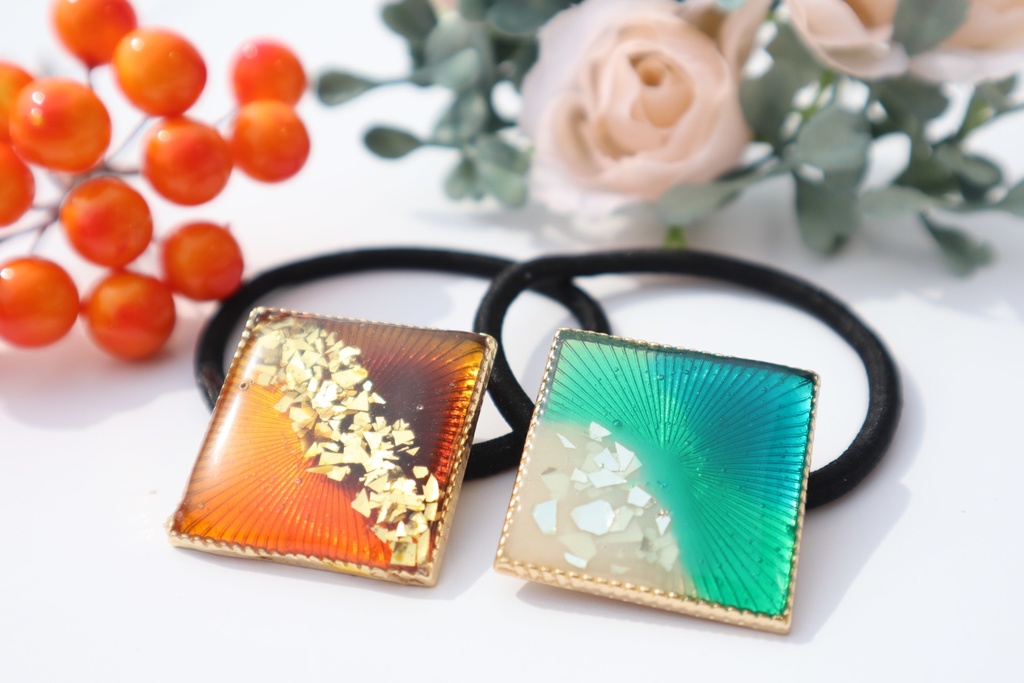 魈(原神)イメージヘアゴム