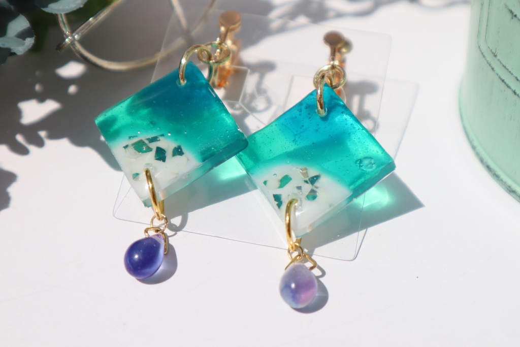 魈(原神)イメージイヤーアクセサリー(イヤリング・ピアス)