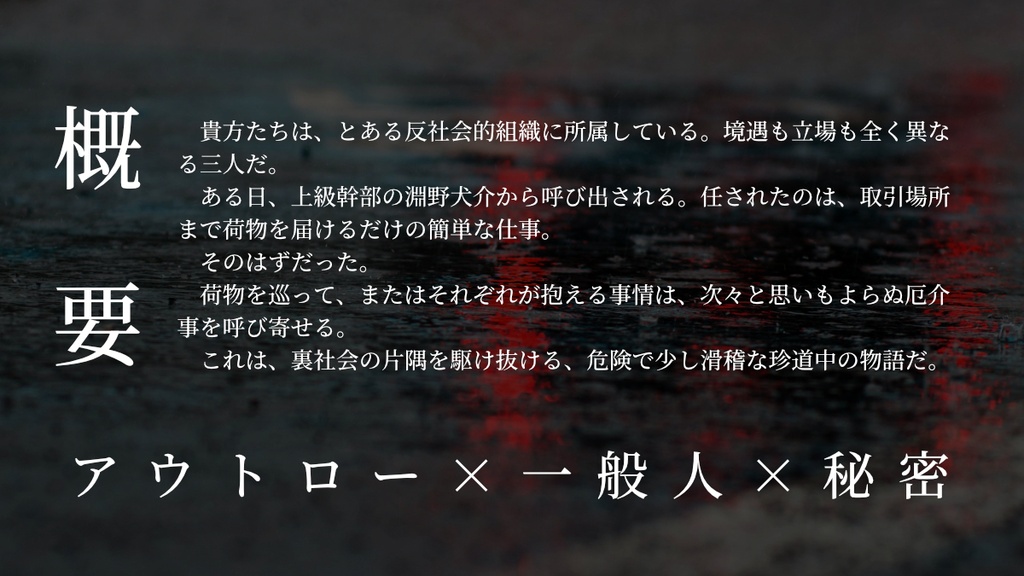 7/21頒布予定【CoC】転楽惨雨珍道中【7・6版対応】