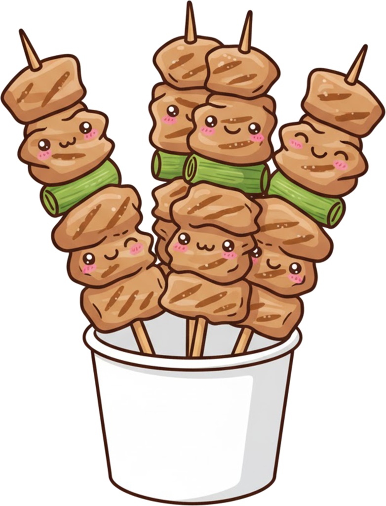 可愛い食べ物詰め合わせ