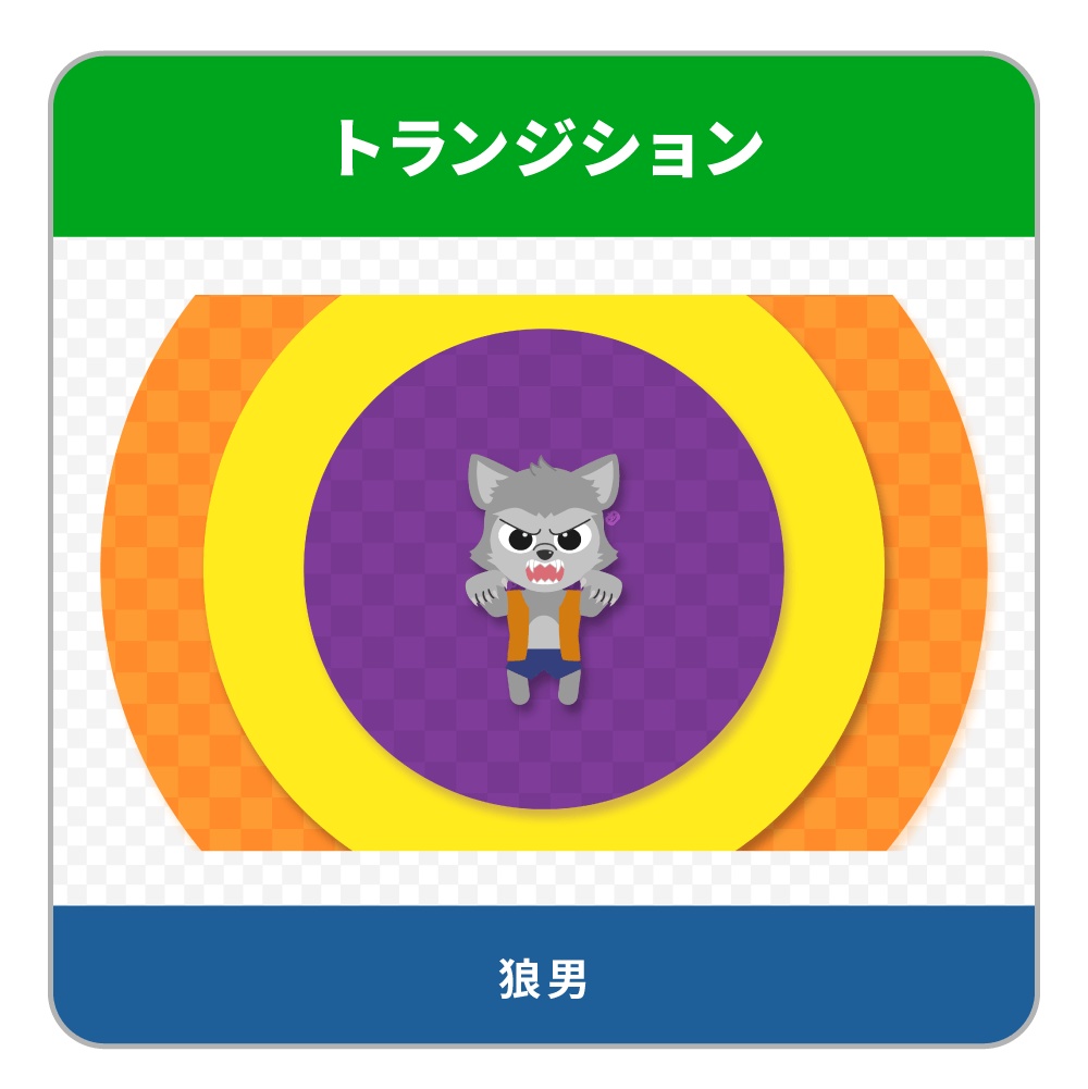 ハロウィンのトランジション