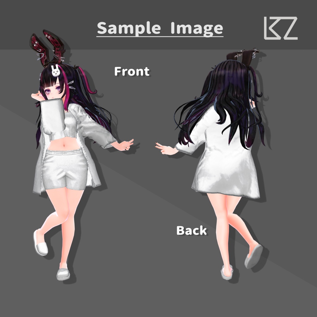 RoomWear(resewing)(黒兎さより専用ルームウェア(リーソーイング ))