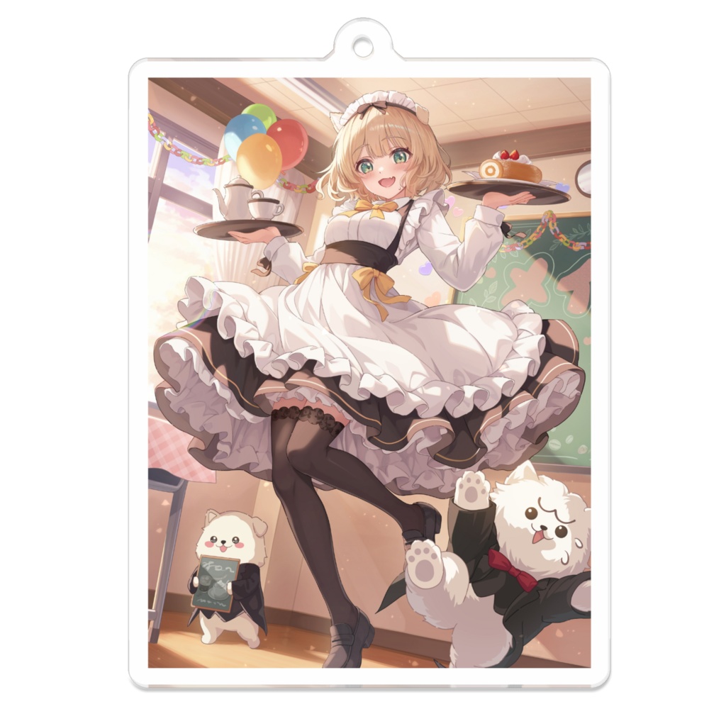 【ストレッチゴール記念/数量限定】笑来ちくわ誕生日2025アクキー【2種類】