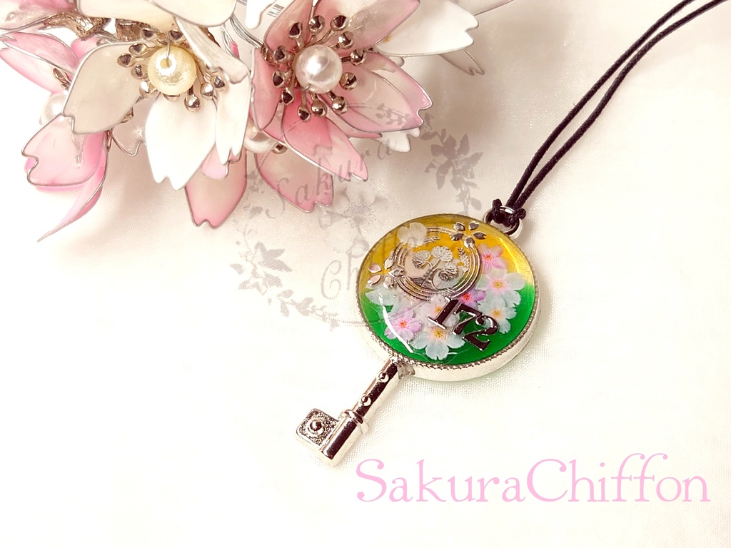 近侍の合鍵ペンダントネックレス