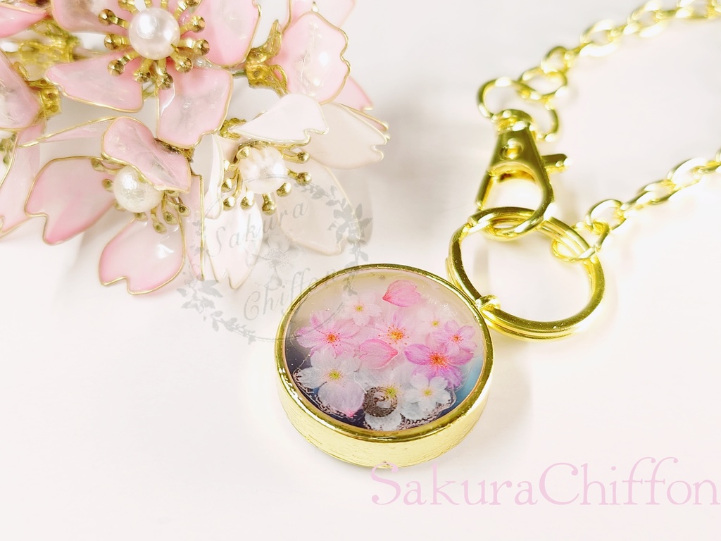 自本丸の花手水◆春