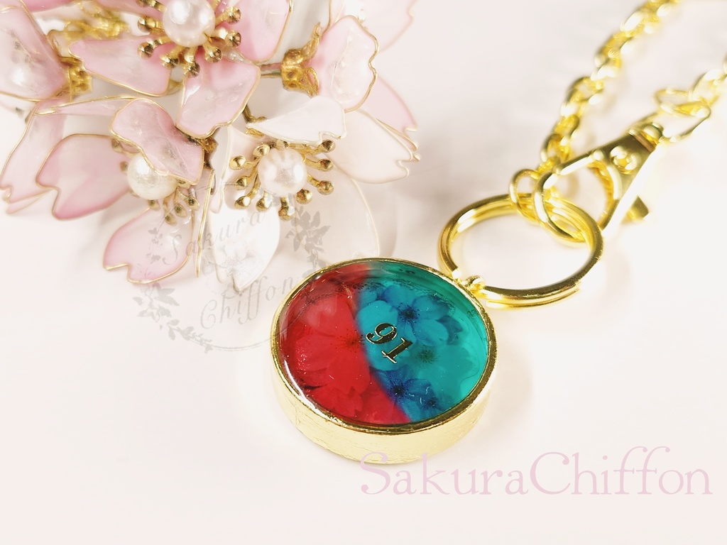 自本丸の花手水◆春