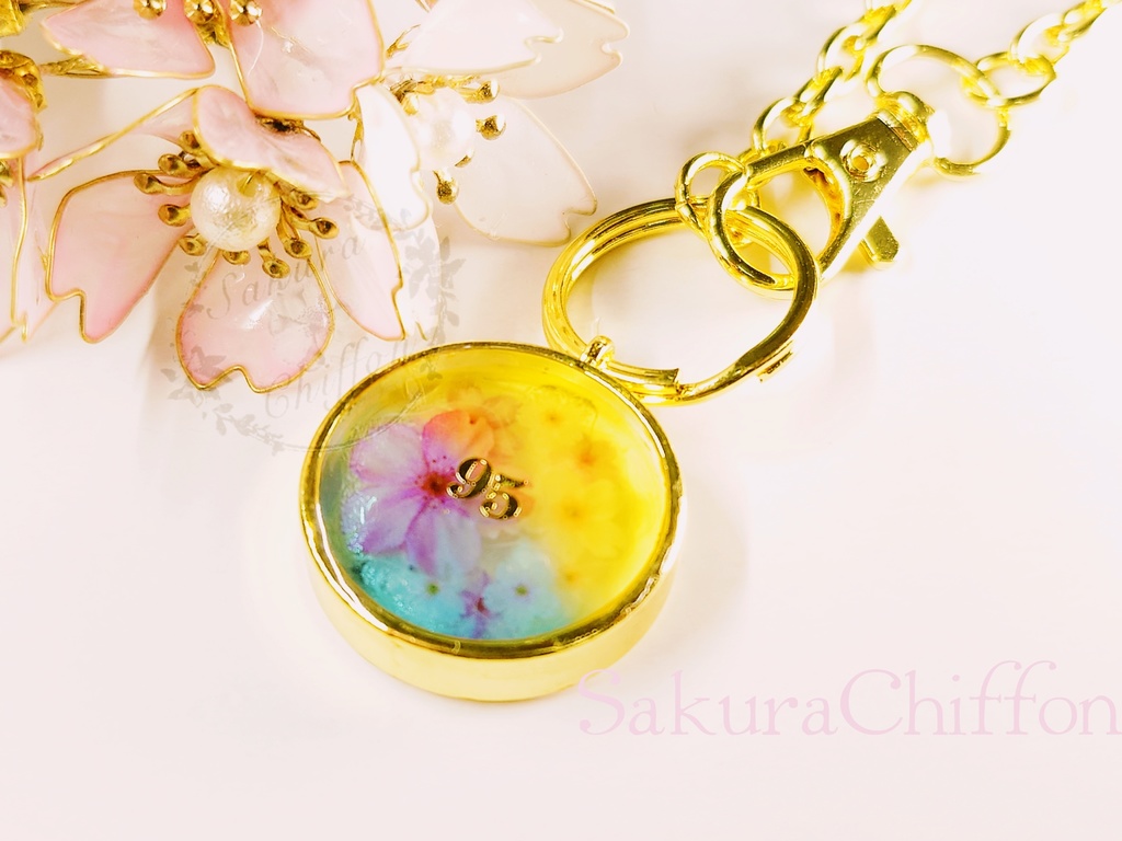 自本丸の花手水◆春