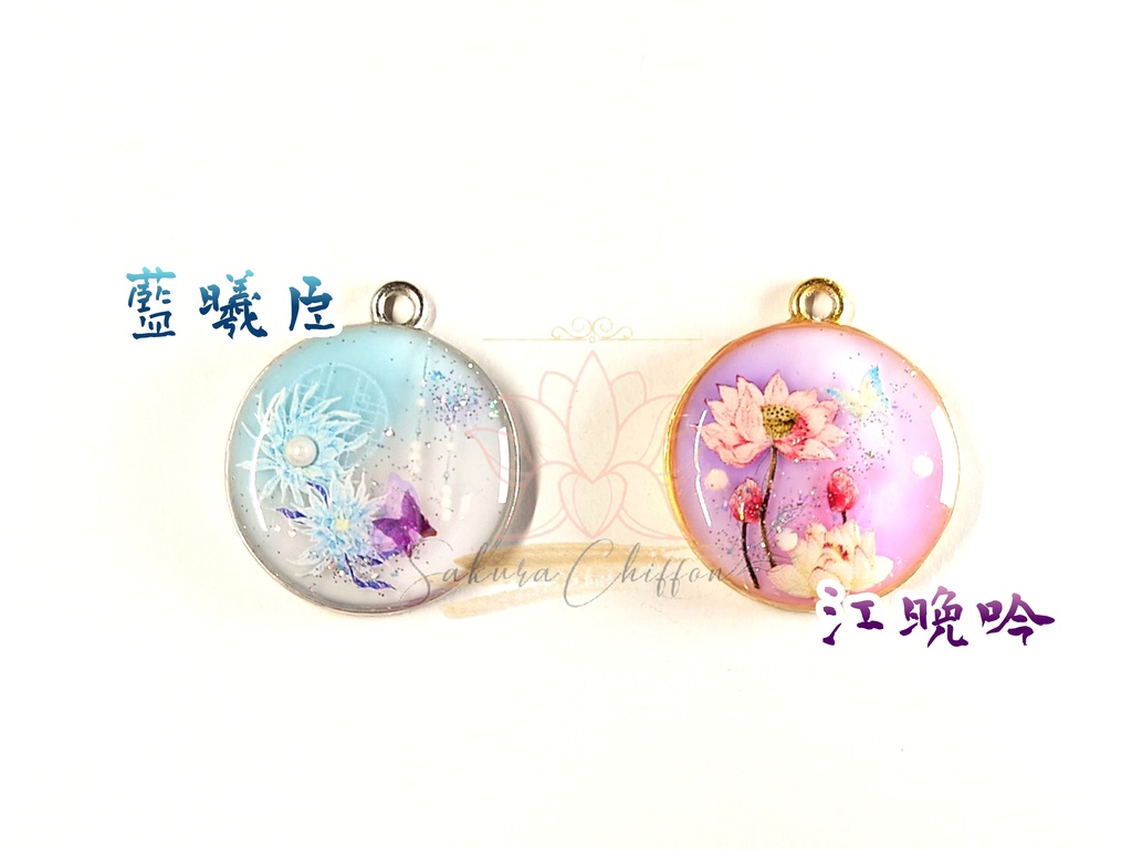 中華風アクセサリー コイン型ネックレス