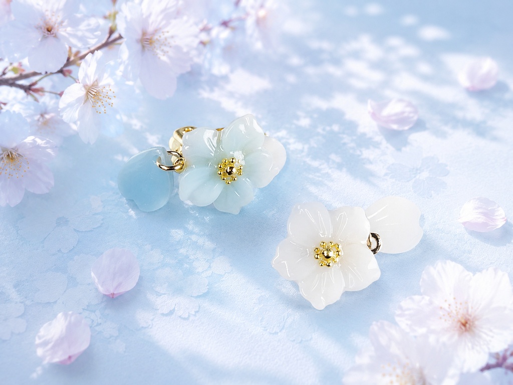 もちぬい桜飾り マグネットタイプ