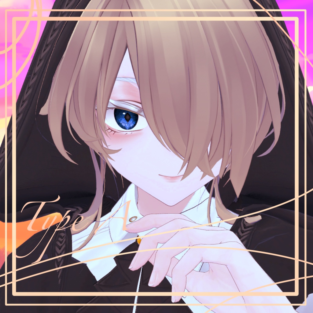 【Bokusei/墨惺】Unusual eyes (15colcrs) & Natural make up texture pack!