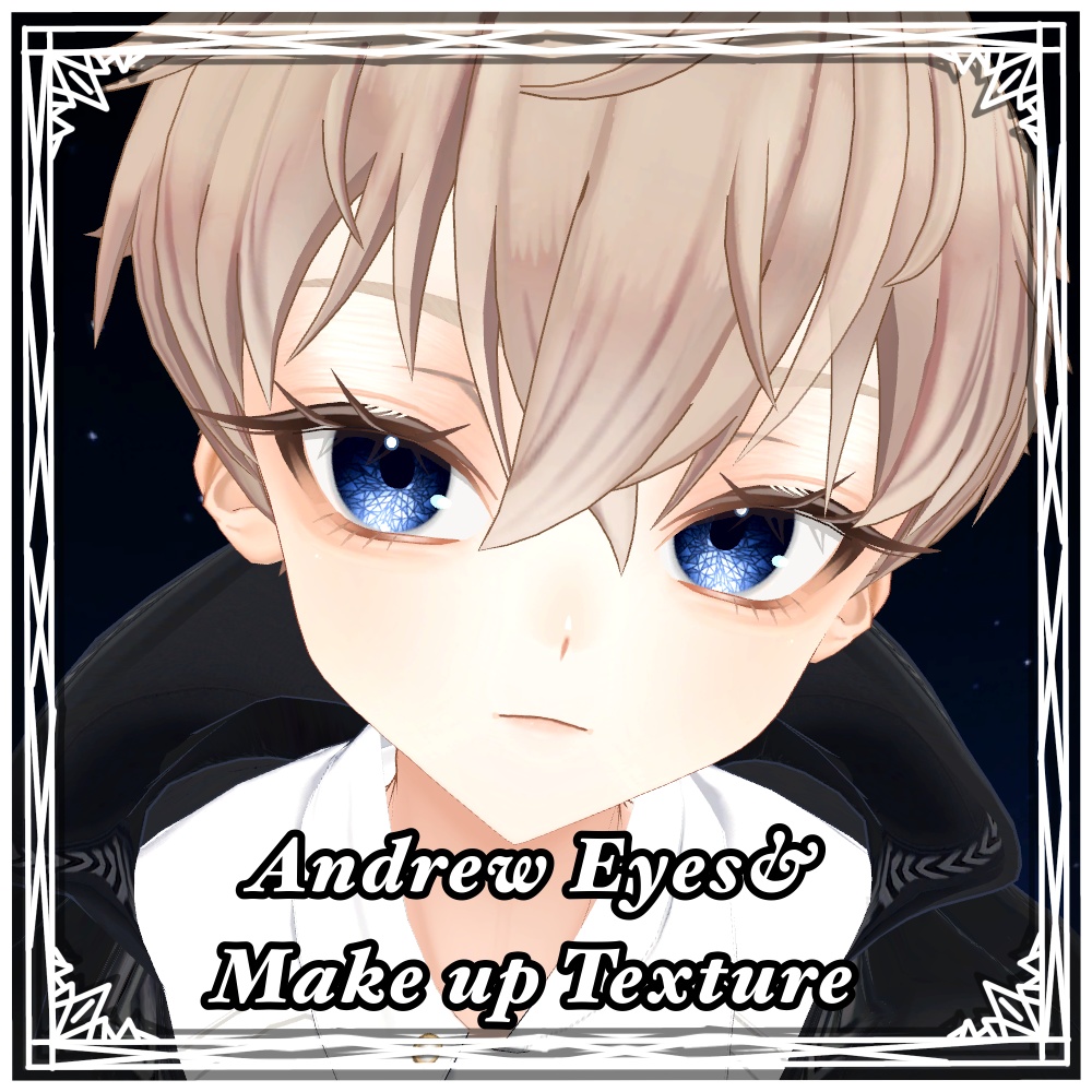 【Andrew/アンドリュー 】eye Texture (10 colors) & Make Up Texture