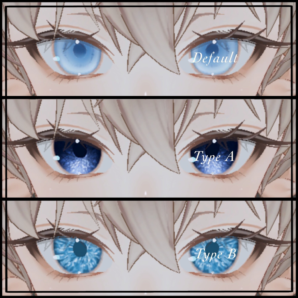 【Andrew/アンドリュー 】eye Texture (10 colors) & Make Up Texture