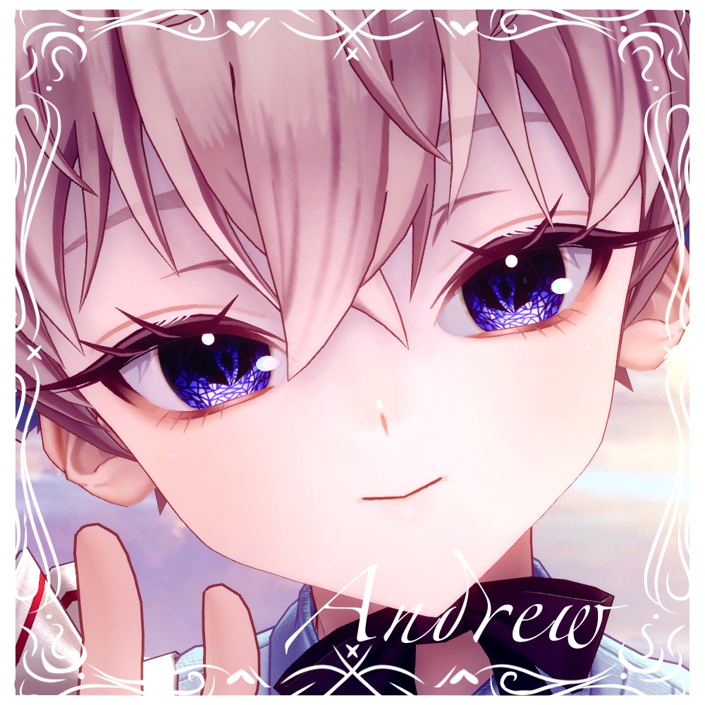 【5avatar】wings pupil eye Texture (10 colors) & natural make up !