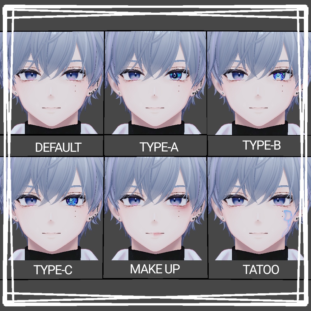 Komano/狛乃】Unusual Eye Texture & Make up ! ('1' colors)