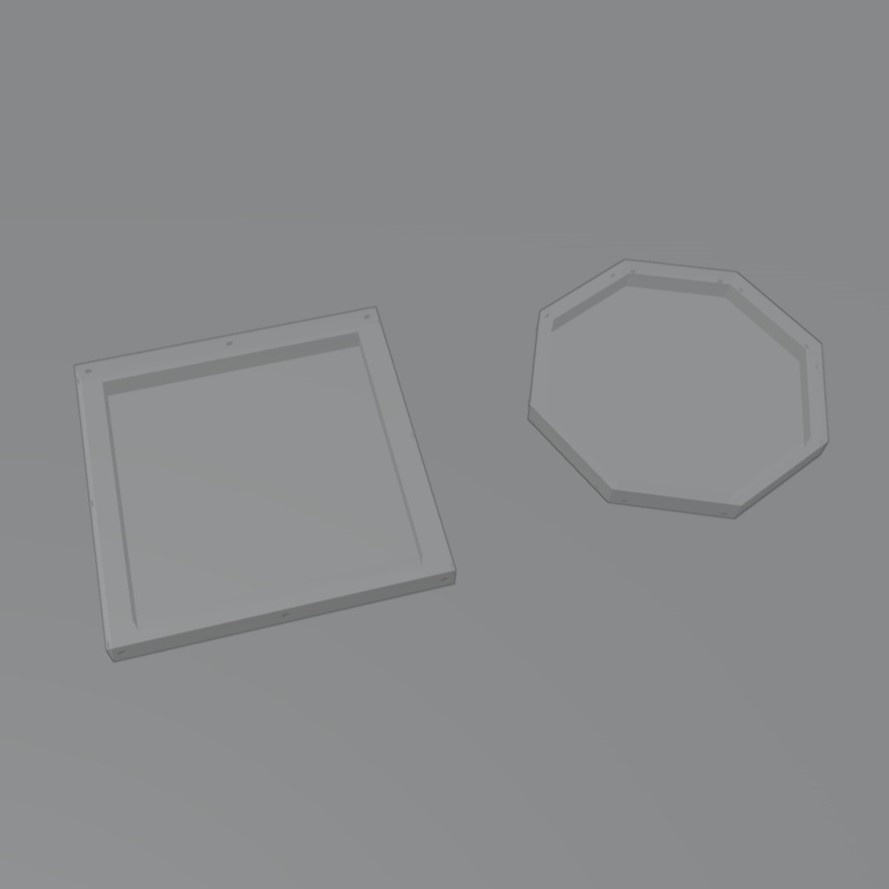 【無料配布】Blender対応 3Dモデル:絵画風アート