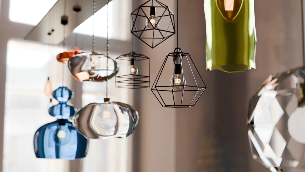 【Blender対応】3Dモデル:ソファー、テーブルセット