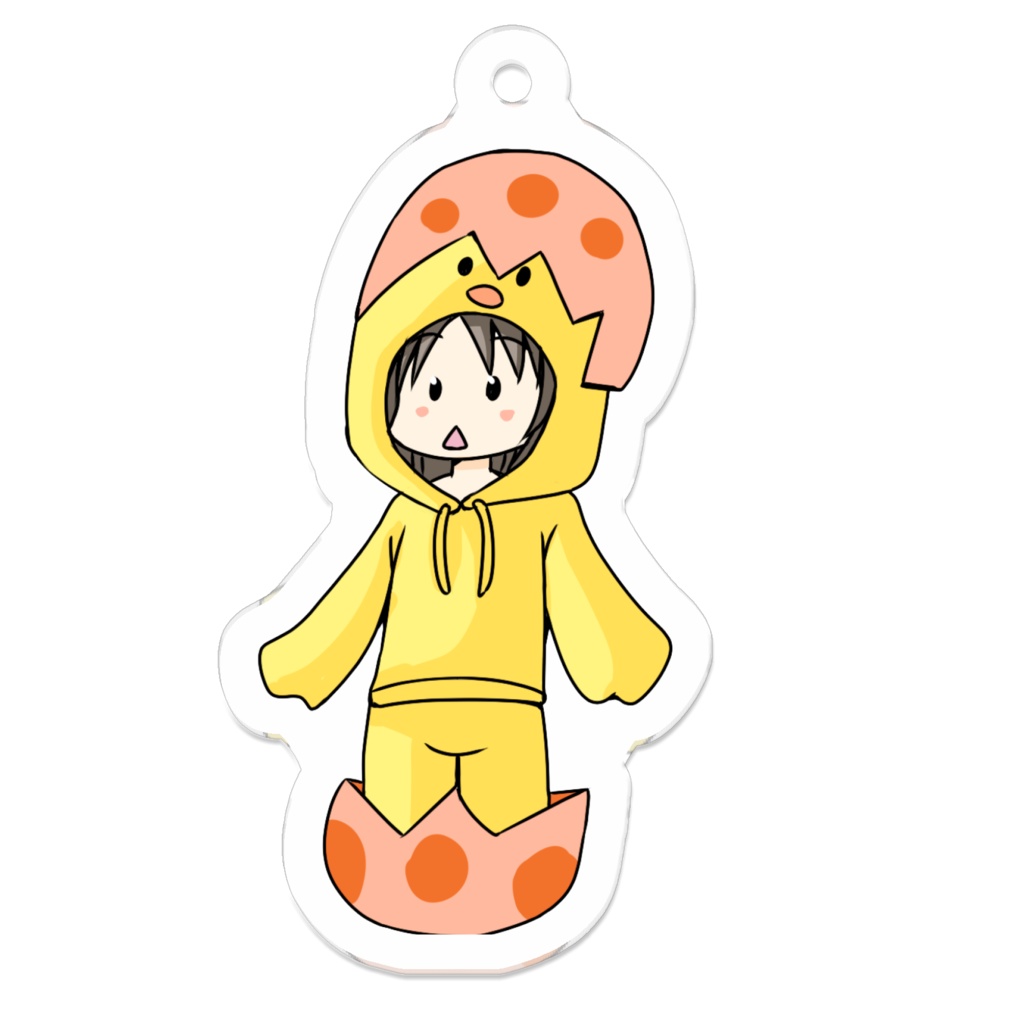 たまごが割れたひよこ