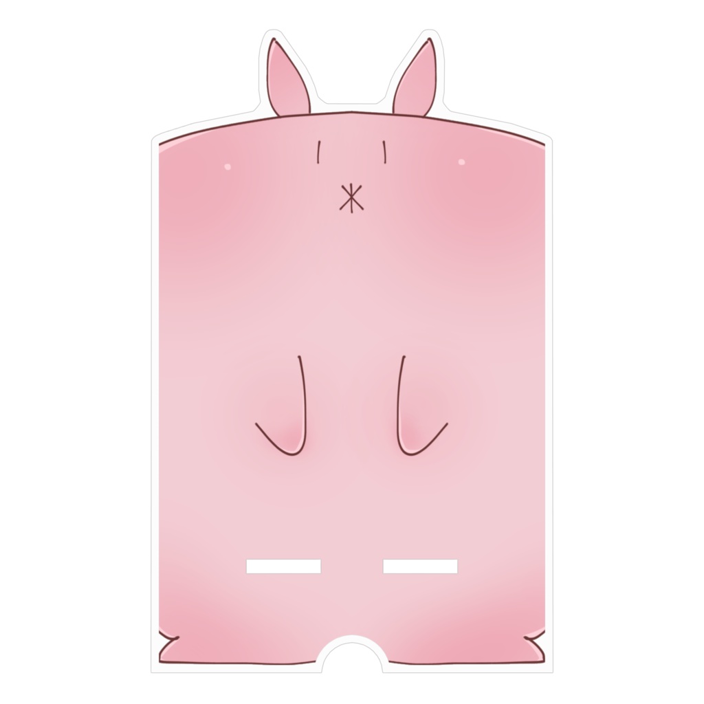 ウサアナくんアクリルスマホスタンド