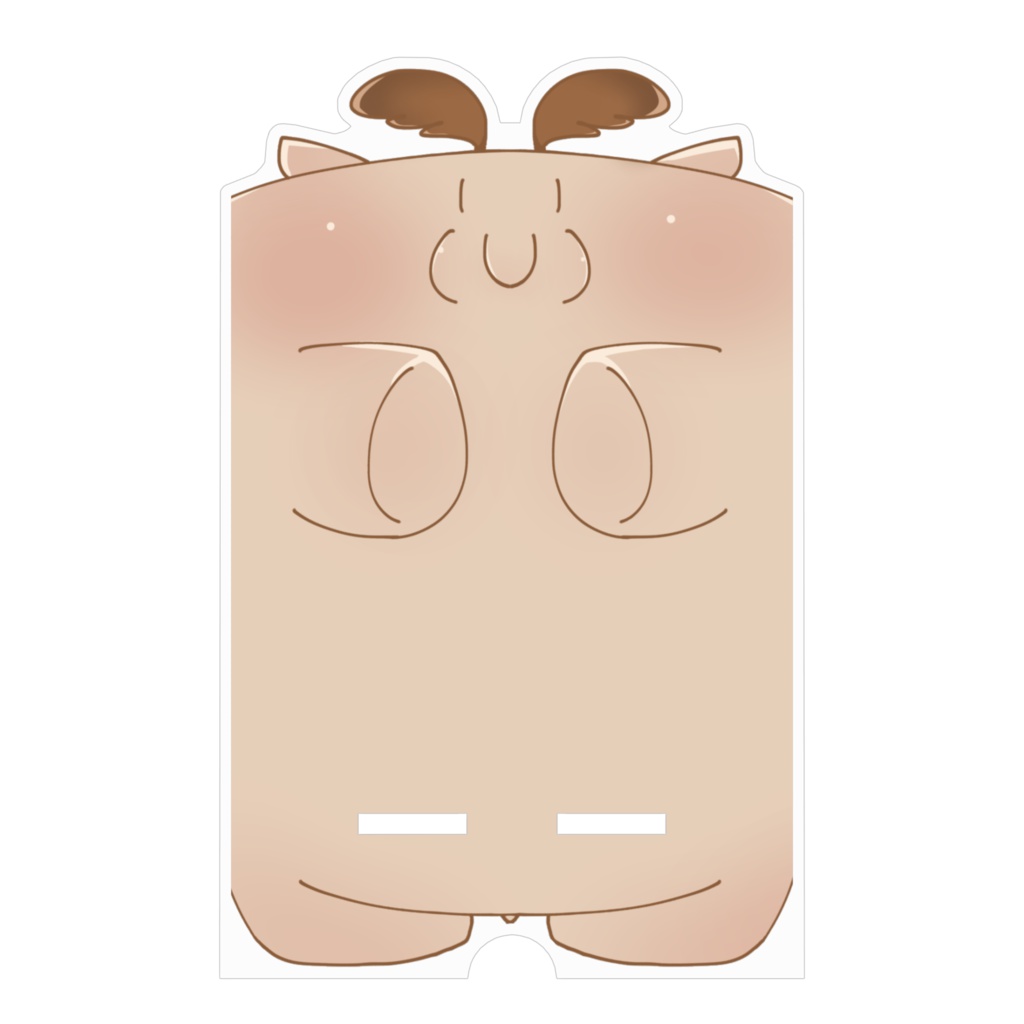 シカンコくんアクリルスマホスタンド