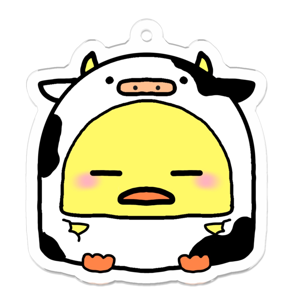 ピヨモウちゃんキーフォルダー