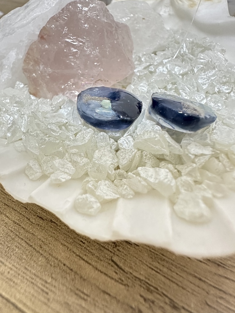 ニュアンスピアス/イヤリング(春待ち夜)