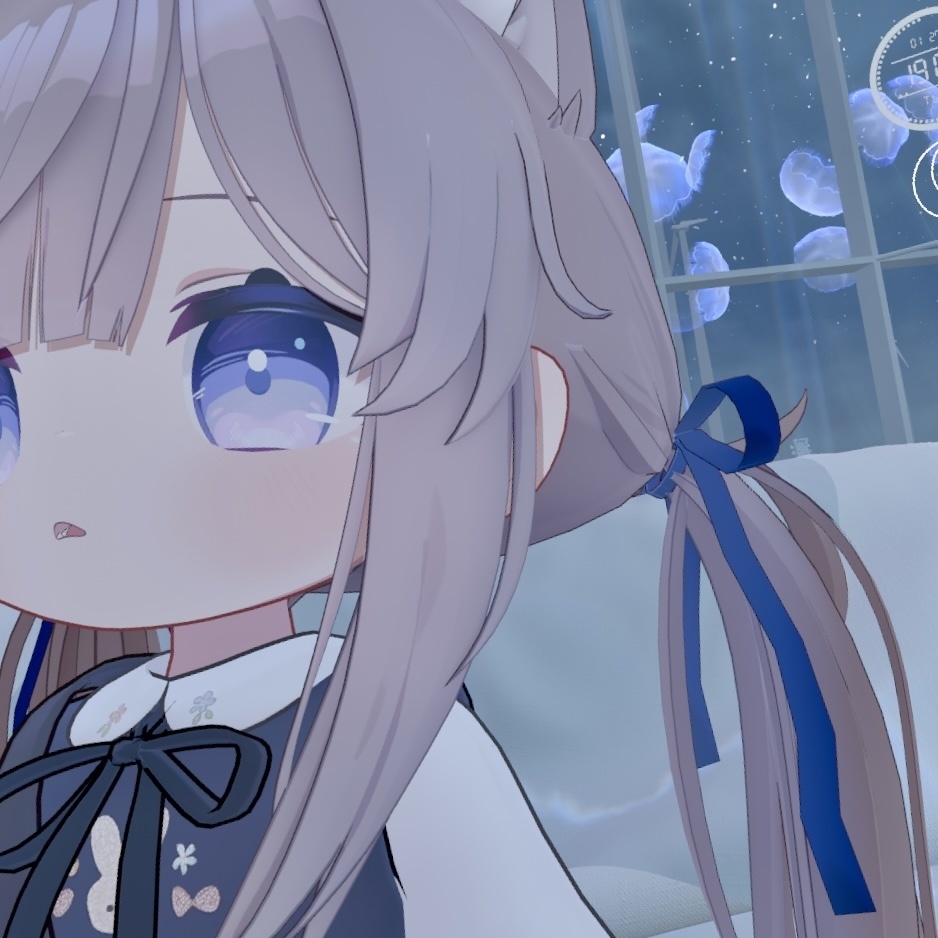 【ひかるん対応】ツインテリボン(hikarun twintails ribbon)