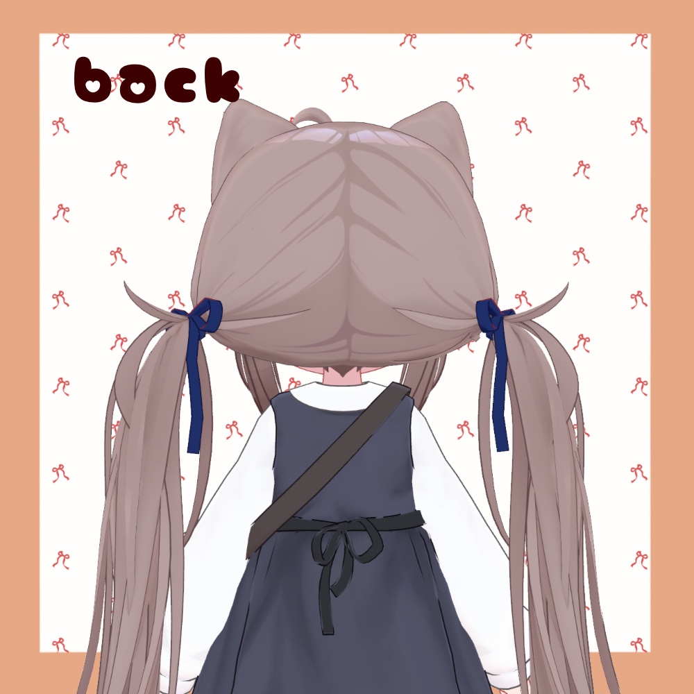 【ひかるん対応】ツインテリボン(hikarun twintails ribbon)