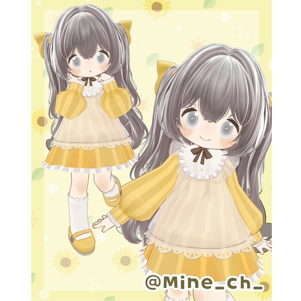 【発売記念セール! ~10/6】ふんわりエプロンワンピ【くるるんキッズ・まめふれんず対応】