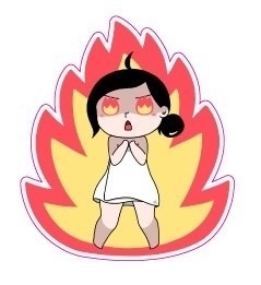 【ステッカー】温泉モデル魂🔥
