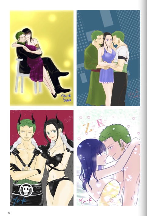 ゾロビン イラスト集【Two of us】