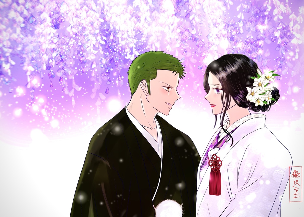 ゾロビン イラスト集【Two of us】