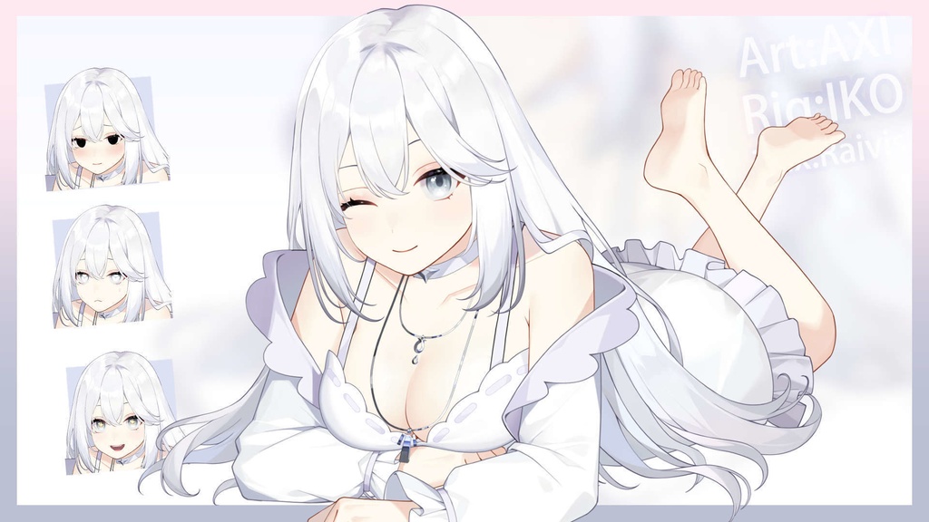 Live2d Vtuberモデル Yomi【VtubeStudio】