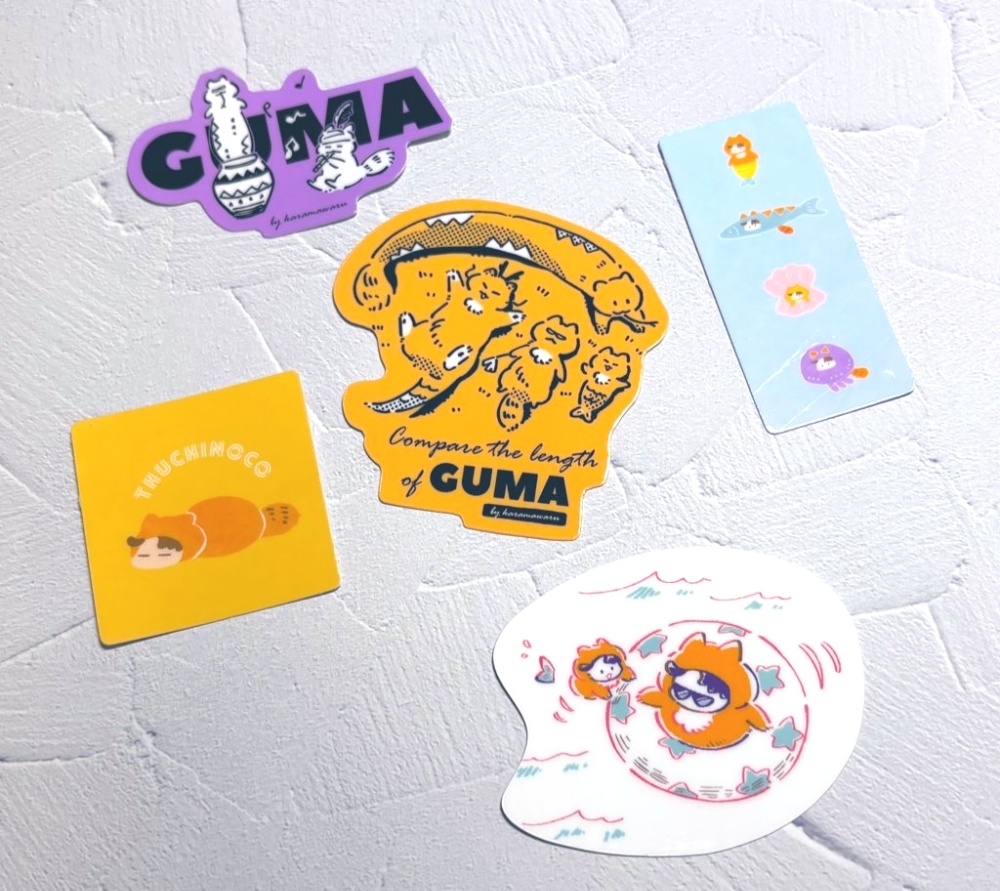 ぐまステッカーセット