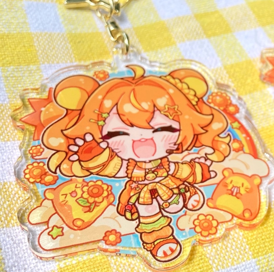 【数量限定・先着順‼】在庫限りの限定再販アクリルキーホルダーBタイプ‼🐹✨