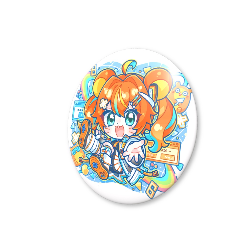 【受注生産】1周年記念缶バッジ✨