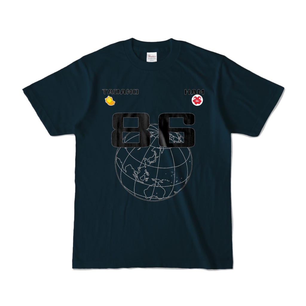 【受注生産】1.5周年記念!ユニフォーム風Tシャツ3色!#86⚽🐹✨