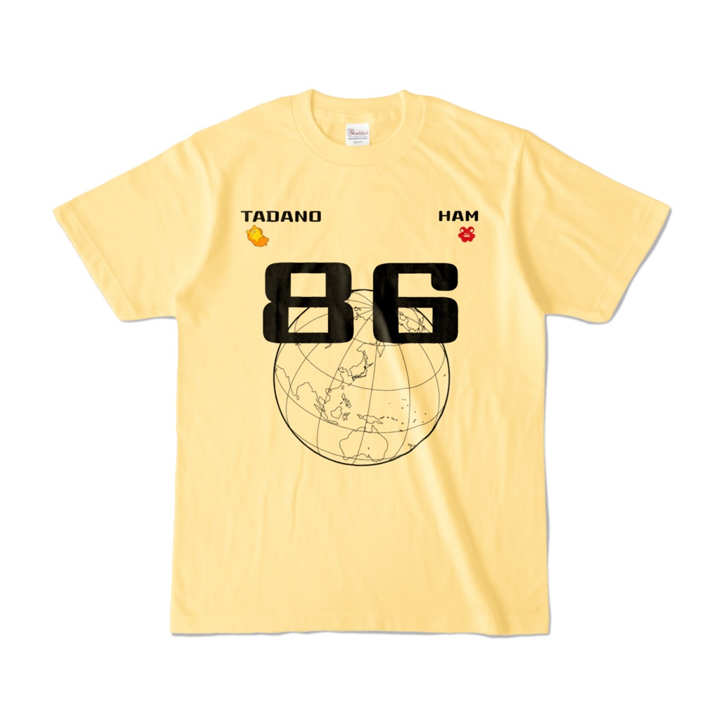 【受注生産】1.5周年記念!ユニフォーム風Tシャツ3色!#86⚽🐹✨