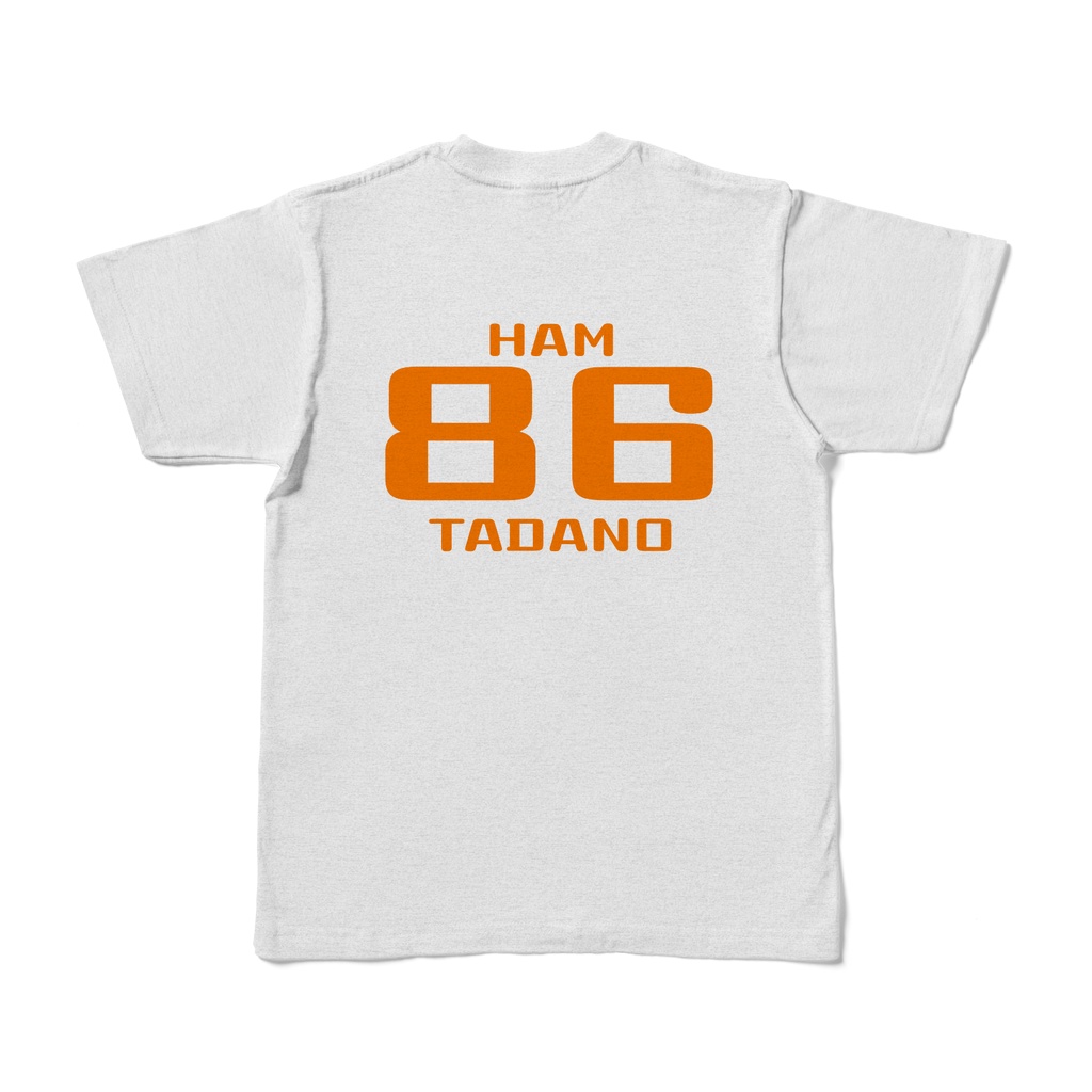 【受注生産】1.5周年記念!ユニフォーム風Tシャツ3色!#86⚽🐹✨