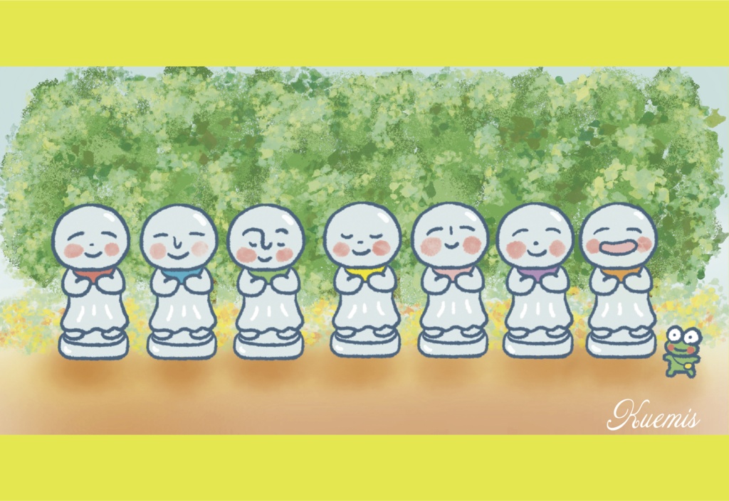 「旅するじぞうちゃん」 シリーズ・ポストカード
