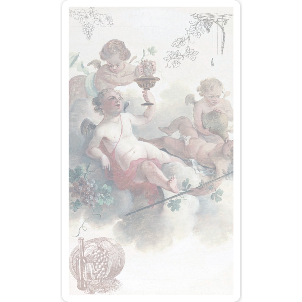 バッカスとプットーの天井画