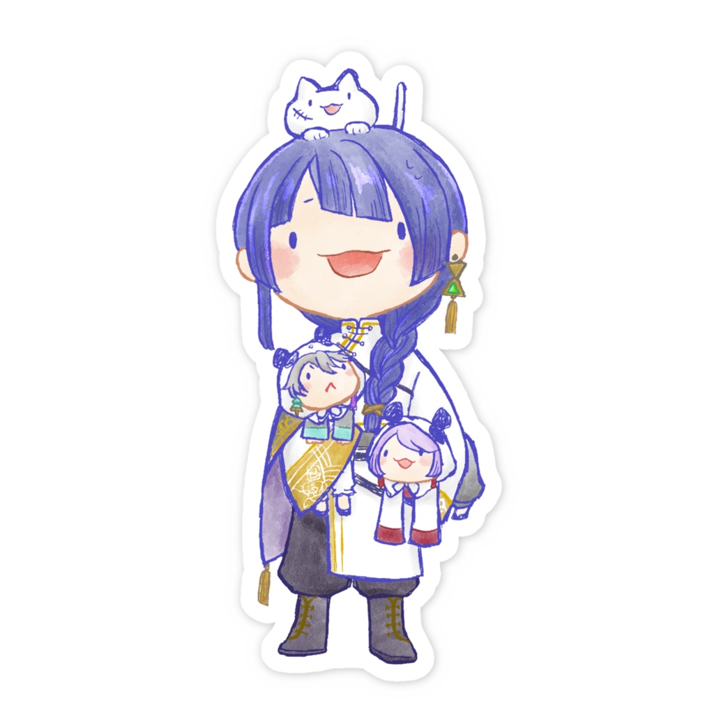 【非公式】長尾景【ステッカーのみ希望者用】