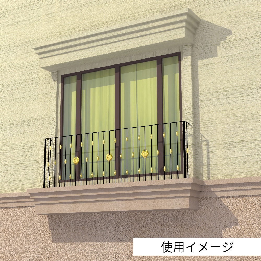 ロートアイアン風 パネルセットvol.2【FBX/OBJ/Blend】