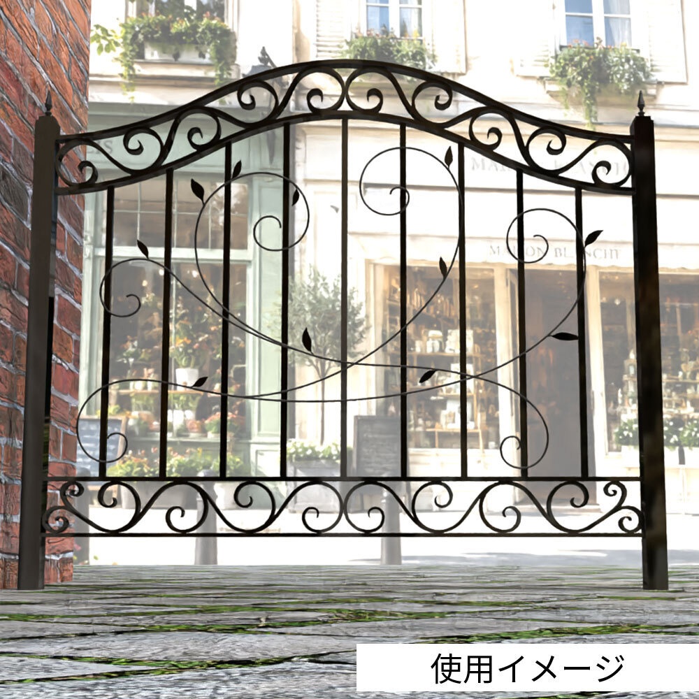ロートアイアン風 フェンスセットvol.2【FBX/OBJ/Blend】
