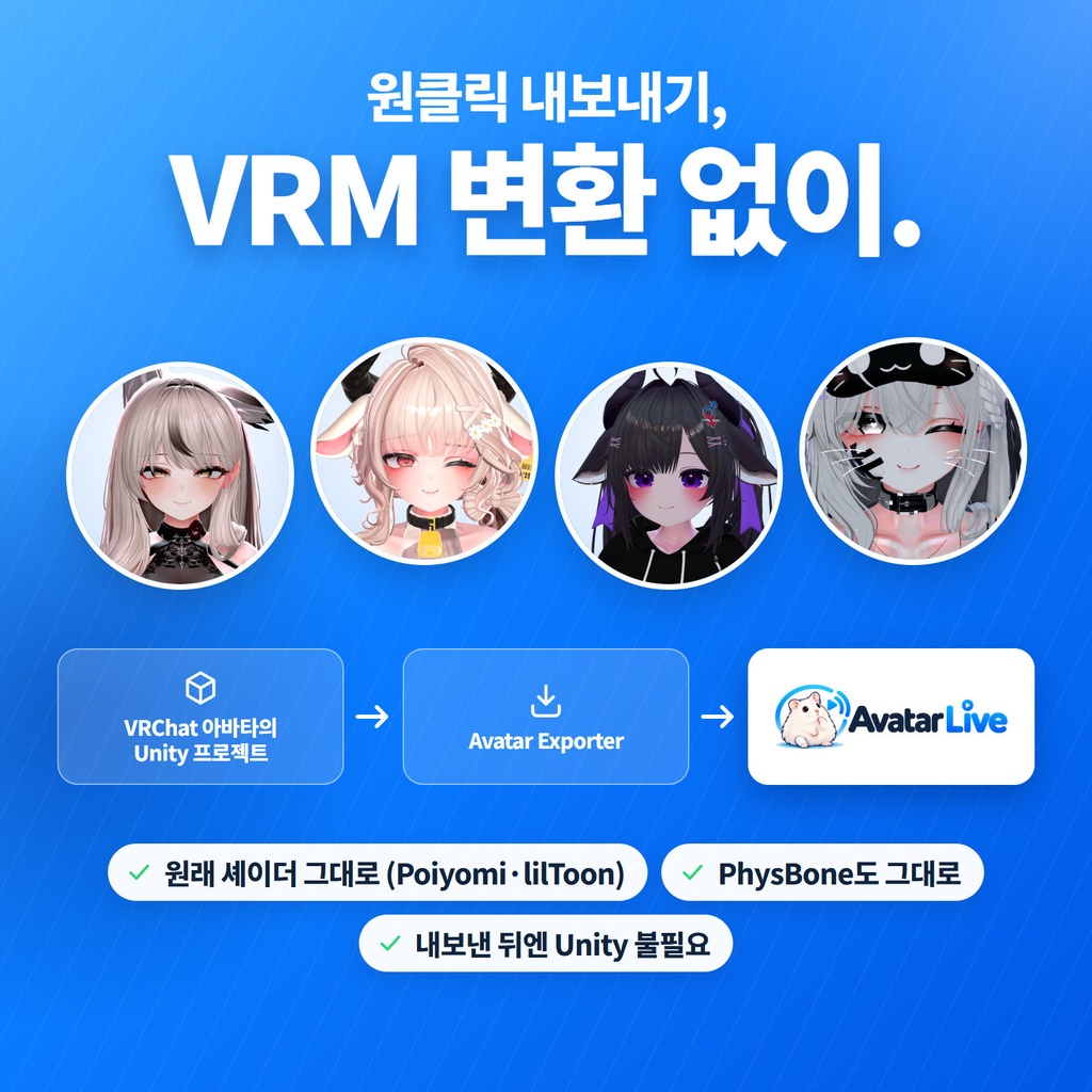AVATAR LIVE|VRChatアバターで配信・Discord画面共有|Menu・PhysBone・VRCFT対応
